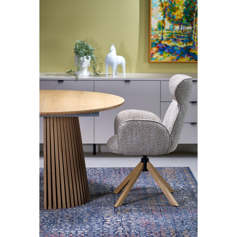 'FARGO Extendable Table, Top - Natural, Legs - Natural' 'FARGO Extendable Table, Top - Natural, Legs - Natural'