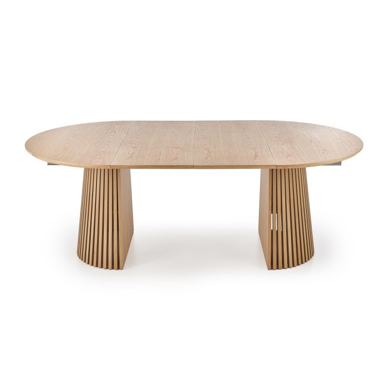 'FARGO Extendable Table, Top - Natural, Legs - Natural' 'FARGO Extendable Table, Top - Natural, Legs - Natural'