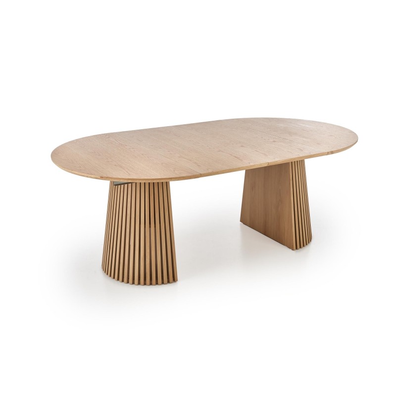 'FARGO Extendable Table, Top - Natural, Legs - Natural' 'FARGO Extendable Table, Top - Natural, Legs - Natural'