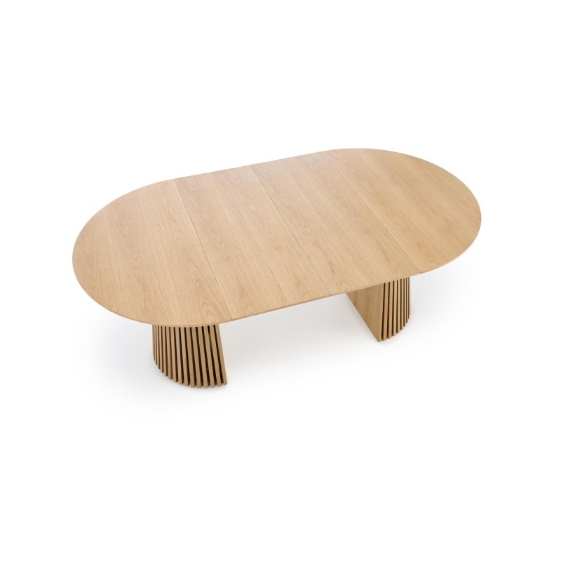 'FARGO Extendable Table, Top - Natural, Legs - Natural' 'FARGO Extendable Table, Top - Natural, Legs - Natural'