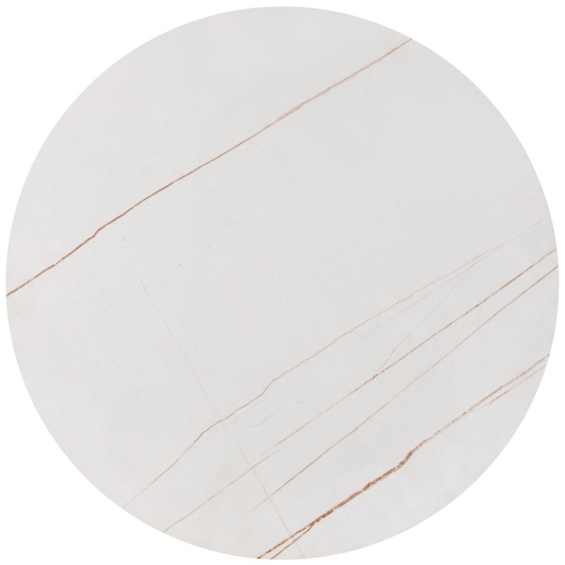 'FATIMA Set of 2 Benches, White Marble / Gold' 'FATIMA Set of 2 Benches, White Marble / Gold'