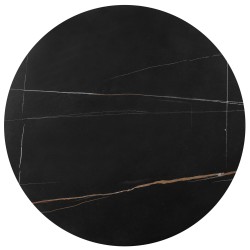 FATIMA zestaw 2 ław, czarny marmur / złoty (1p 1szt) FATIMA zestaw 2 ław, czarny marmur / złoty (1p 1szt)