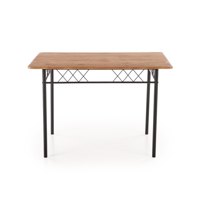 'FAUST 3 Set: Table + 4 Chairs in Natural Oak / Black' 'FAUST 3 Set: Table + 4 Chairs in Natural Oak / Black'