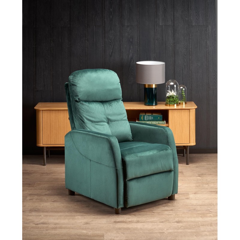 'FELIPE 2 Dark Green Relaxation Armchair' 'FELIPE 2 Dark Green Relaxation Armchair'