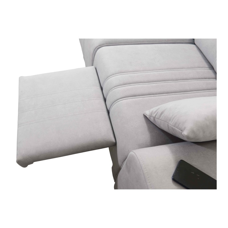 Verona XII Mix Corner Sofa with Sleeping Function in Velvet, Vena 13 - Elegance and Comfort in One Piece of Furniture Verona XII Mix Corner Sofa with Sleeping Function in Velvet, Vena 13 - Elegance and Comfort in One Piece of Furniture