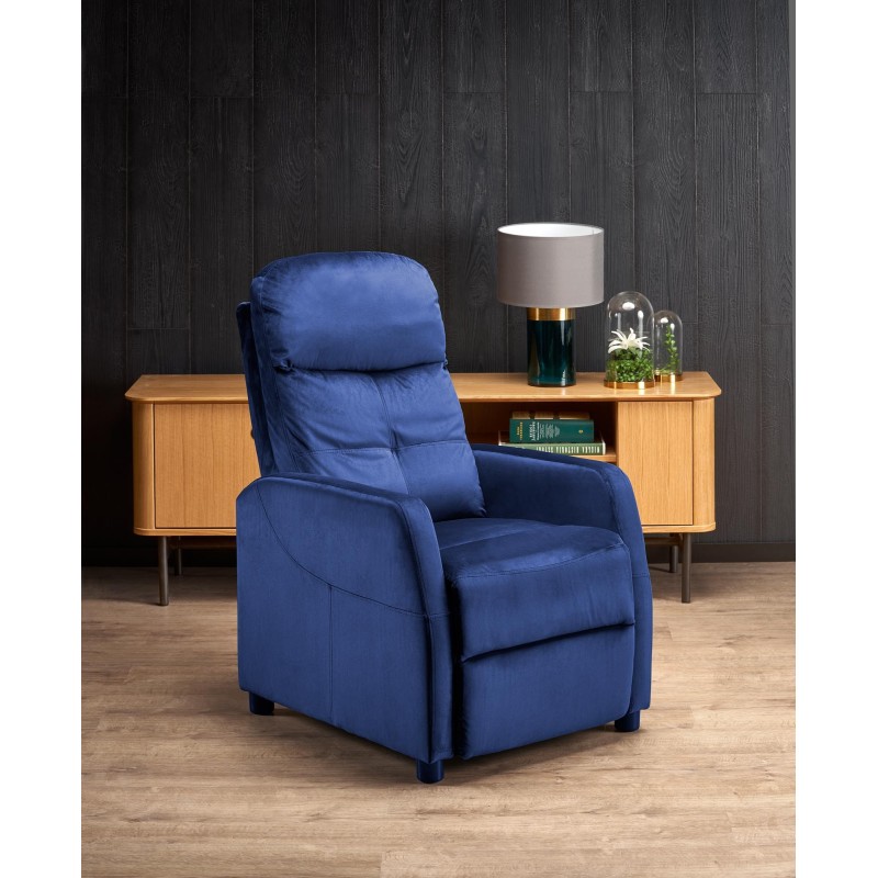 'FELIPE 2 Navy Relaxation Armchair' 'FELIPE 2 Navy Relaxation Armchair'