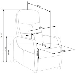 'FELIPE 2 Relaxation Armchair in Ash' 'FELIPE 2 Relaxation Armchair in Ash'