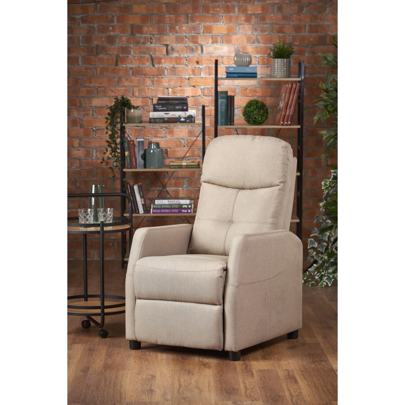 'FELIPE Beige Relaxation Armchair' 'FELIPE Beige Relaxation Armchair'
