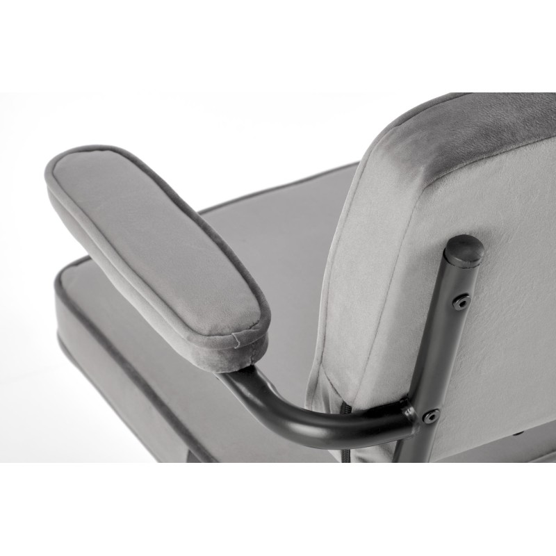 'FIDEL Ash Grey Office Armchair' 'FIDEL Ash Grey Office Armchair'