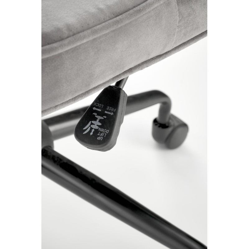 'FIDEL Ash Grey Office Armchair' 'FIDEL Ash Grey Office Armchair'