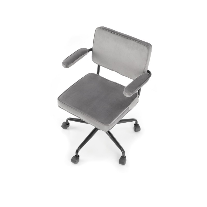 'FIDEL Ash Grey Office Armchair' 'FIDEL Ash Grey Office Armchair'