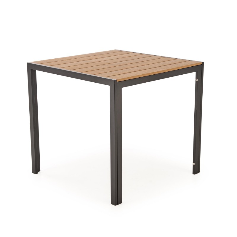 'FIERRO Square Table, Brown / Black' 'FIERRO Square Table, Brown / Black'