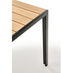 'FIERRO Square Table, Brown / Black' 'FIERRO Square Table, Brown / Black'