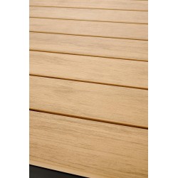 FIERRO stół kwadratowy, brązowy / czarny (1p 1szt) FIERRO stół kwadratowy, brązowy / czarny (1p 1szt)