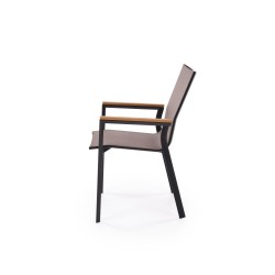 'FIERRO Chair, Black / Ash / Brown' 'FIERRO Chair, Black / Ash / Brown'