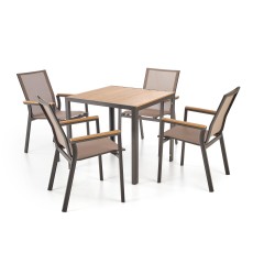 'FIERRO Chair, Black / Ash / Brown' 'FIERRO Chair, Black / Ash / Brown'