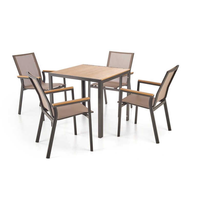 'FIERRO Chair, Black / Ash / Brown' 'FIERRO Chair, Black / Ash / Brown'