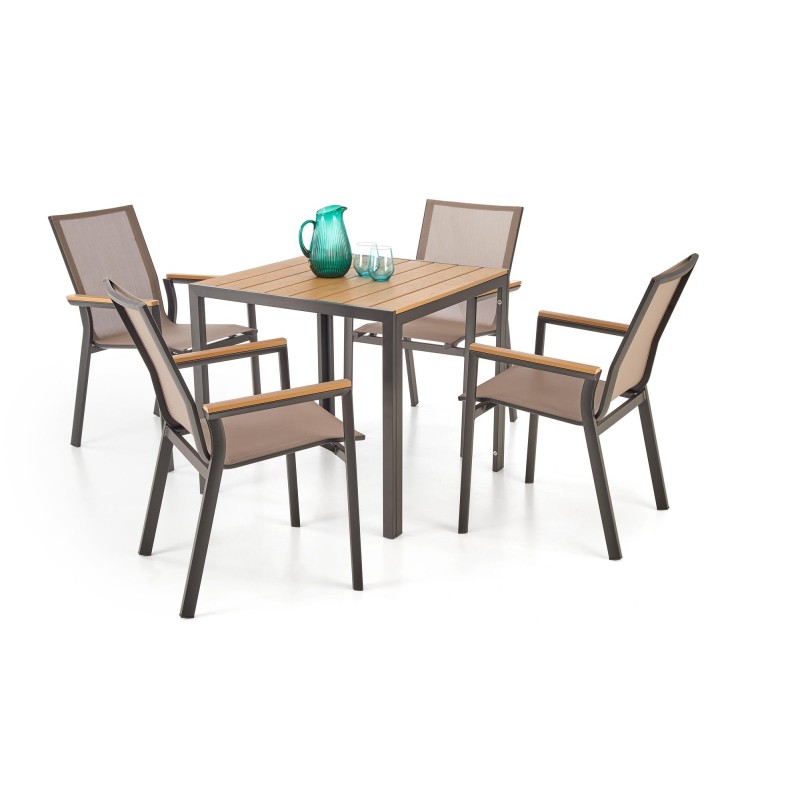 'FIERRO Chair, Black / Ash / Brown' 'FIERRO Chair, Black / Ash / Brown'