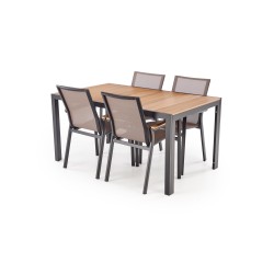 'FIERRO Chair, Black / Ash / Brown' 'FIERRO Chair, Black / Ash / Brown'