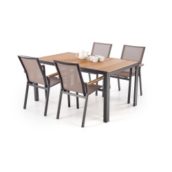 'FIERRO Chair, Black / Ash / Brown' 'FIERRO Chair, Black / Ash / Brown'