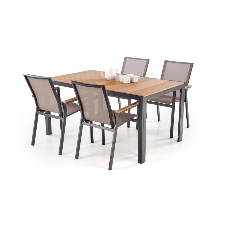 'FIERRO Chair, Black / Ash / Brown' 'FIERRO Chair, Black / Ash / Brown'