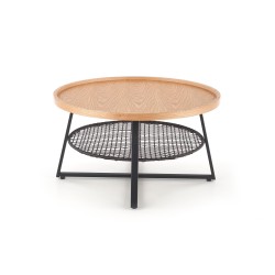 "FLORENCE Natural Oak/Black Coffee Table" "FLORENCE Natural Oak/Black Coffee Table"