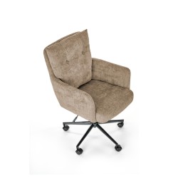 'FLORES Swivel Chair, Light Brown' 'FLORES Swivel Chair, Light Brown'