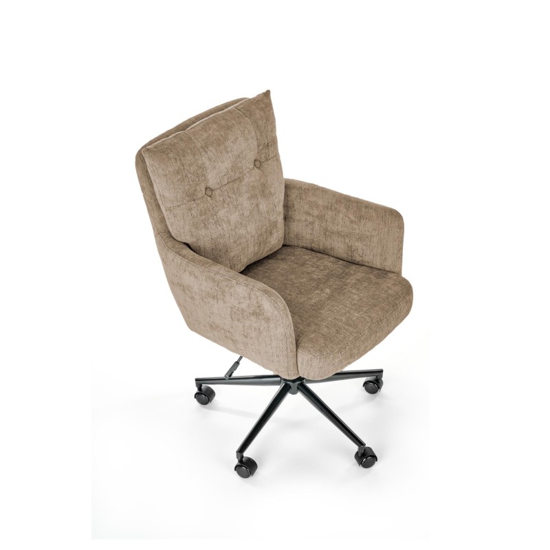 'FLORES Swivel Chair, Light Brown' 'FLORES Swivel Chair, Light Brown'