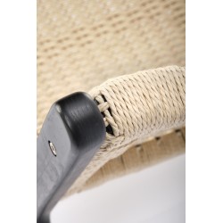 'FODEN Relaxation Armchair, Black / Natural' 'FODEN Relaxation Armchair, Black / Natural'