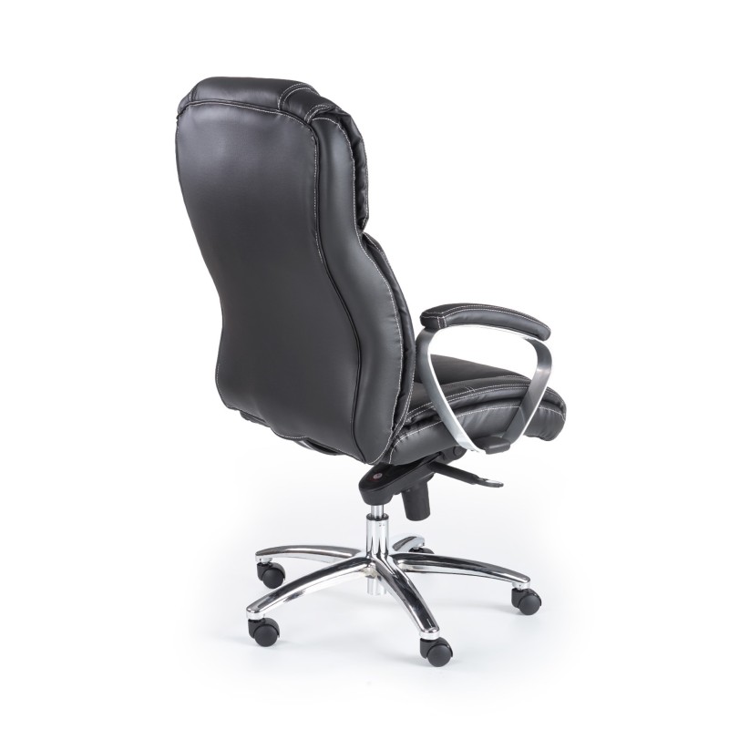 'FOSTER Black Office Chair - Leather' 'FOSTER Black Office Chair - Leather'