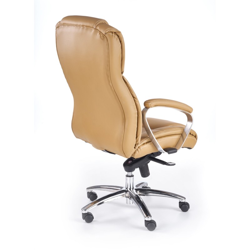 'FOSTER Office Chair in Light Brown - Leather' 'FOSTER Office Chair in Light Brown - Leather'