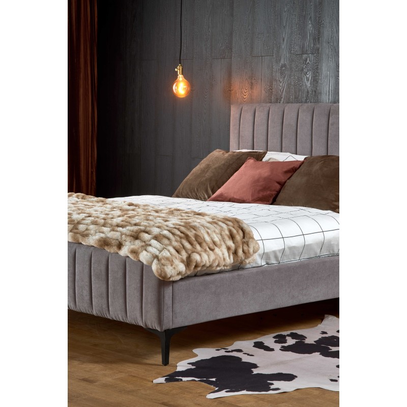 'FRANCESCA 160, Bed, Light Ash Grey' 'FRANCESCA 160, Bed, Light Ash Grey'