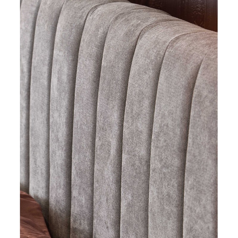 'FRANCESCA 160, Bed, Light Ash Grey' 'FRANCESCA 160, Bed, Light Ash Grey'