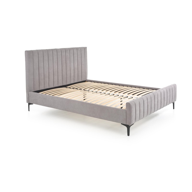 'FRANCESCA 160, Bed, Light Ash Grey' 'FRANCESCA 160, Bed, Light Ash Grey'
