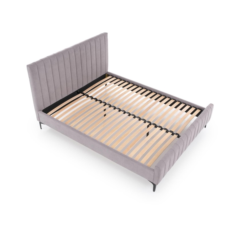 'FRANCESCA 160, Bed, Light Ash Grey' 'FRANCESCA 160, Bed, Light Ash Grey'