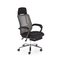 'FREEMAN Office Chair with Footrest Black / Ash' 'FREEMAN Office Chair with Footrest Black / Ash'