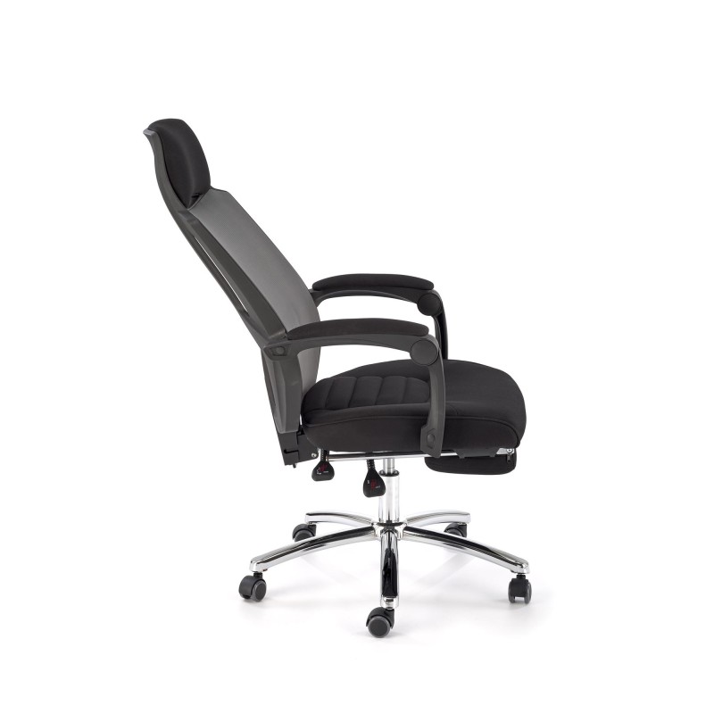 'FREEMAN Office Chair with Footrest Black / Ash' 'FREEMAN Office Chair with Footrest Black / Ash'