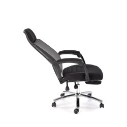 'FREEMAN Office Chair with Footrest Black / Ash' 'FREEMAN Office Chair with Footrest Black / Ash'