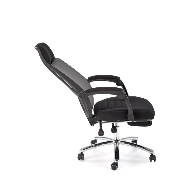 'FREEMAN Office Chair with Footrest Black / Ash' 'FREEMAN Office Chair with Footrest Black / Ash'
