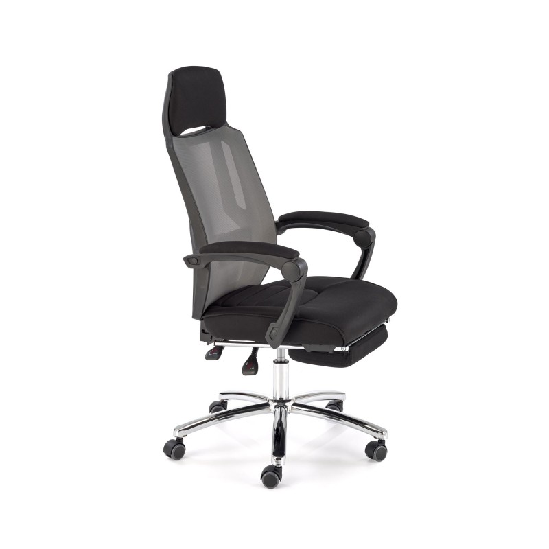 'FREEMAN Office Chair with Footrest Black / Ash' 'FREEMAN Office Chair with Footrest Black / Ash'