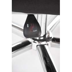 'FREEMAN Office Chair with Footrest Black / Ash' 'FREEMAN Office Chair with Footrest Black / Ash'