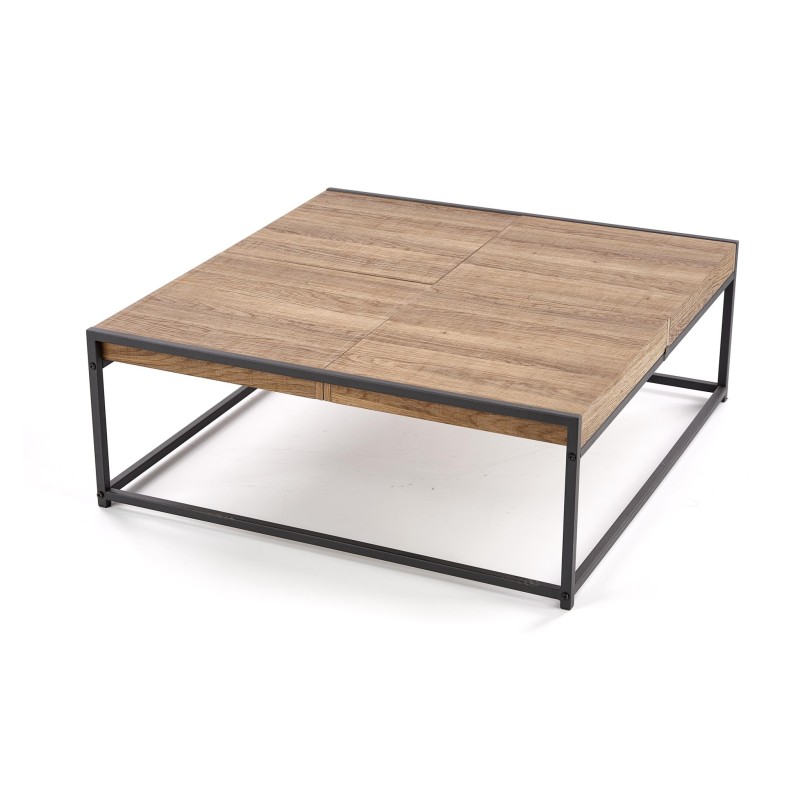 'FREGATA Honey Walnut / Black Coffee Table' 'FREGATA Honey Walnut / Black Coffee Table'
