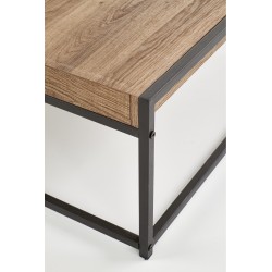 'FREGATA Honey Walnut / Black Coffee Table' 'FREGATA Honey Walnut / Black Coffee Table'