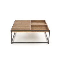 'FREGATA Honey Walnut / Black Coffee Table' 'FREGATA Honey Walnut / Black Coffee Table'