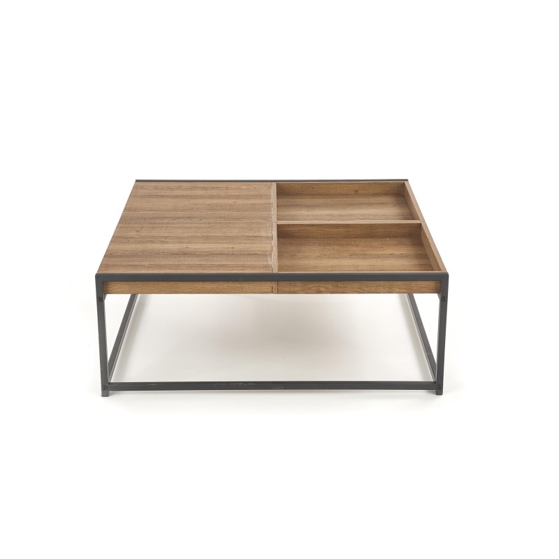 'FREGATA Honey Walnut / Black Coffee Table' 'FREGATA Honey Walnut / Black Coffee Table'