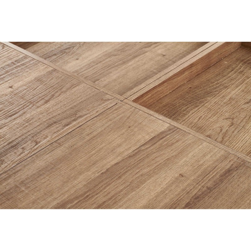 'FREGATA Honey Walnut / Black Coffee Table' 'FREGATA Honey Walnut / Black Coffee Table'