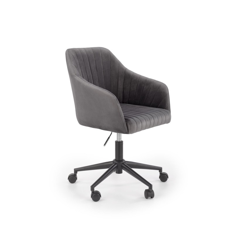 FRESCO fotel młodzieżowy popielaty velvet (1p 1szt) FRESCO fotel młodzieżowy popielaty velvet (1p 1szt)