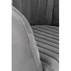 FRESCO fotel młodzieżowy popielaty velvet (1p 1szt) FRESCO fotel młodzieżowy popielaty velvet (1p 1szt)