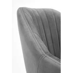 FRESCO fotel młodzieżowy popielaty velvet (1p 1szt) FRESCO fotel młodzieżowy popielaty velvet (1p 1szt)