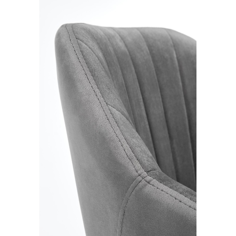 FRESCO fotel młodzieżowy popielaty velvet (1p 1szt) FRESCO fotel młodzieżowy popielaty velvet (1p 1szt)